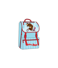 Zaino Cartella Estensibile Scuola Masha E Orso In Poliestere Modelli Assortiti         