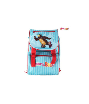 Zaino Cartella Estensibile Scuola Masha E Orso In Poliestere Modelli Assortiti         