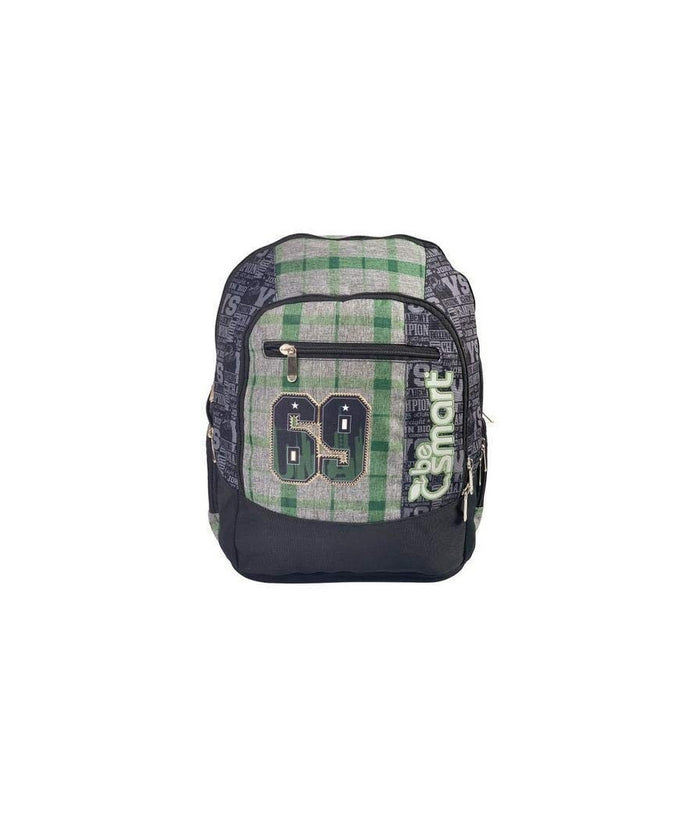 Zaino Cartella Scuola Teen Be Smart Square Medie Elementari Ragazzi Bambini         