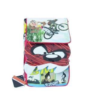 Zaino Estensibile In Tessuto Con Schienale Rigido Confort Back Looney Tunes Taz         
