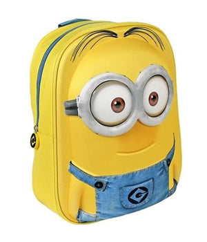 Trade Shop - Zaino Minions Cattivissimo Me Giallo Bambini Asilo Tempo Libero Elementari -