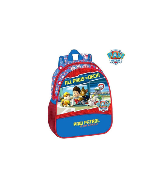 Zaino Scuola Asilo Elementare Zainetto Tempo Libero 27 X 33 X 11 Cm Paw Patrol         
