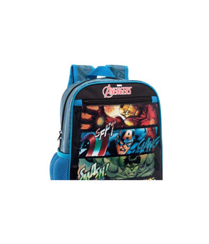 Zaino Scuola Asilo Zainetto Poliestere Borsa 23 X 28 X 10 Cm Marvel Avengers         