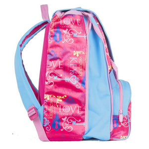 Trade Shop - Zaino Scuola Estensibile Principesse Disney Cartella Bambine -