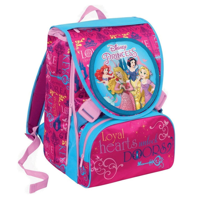 Trade Shop - Zaino Scuola Estensibile Principesse Disney Cartella Bambine -