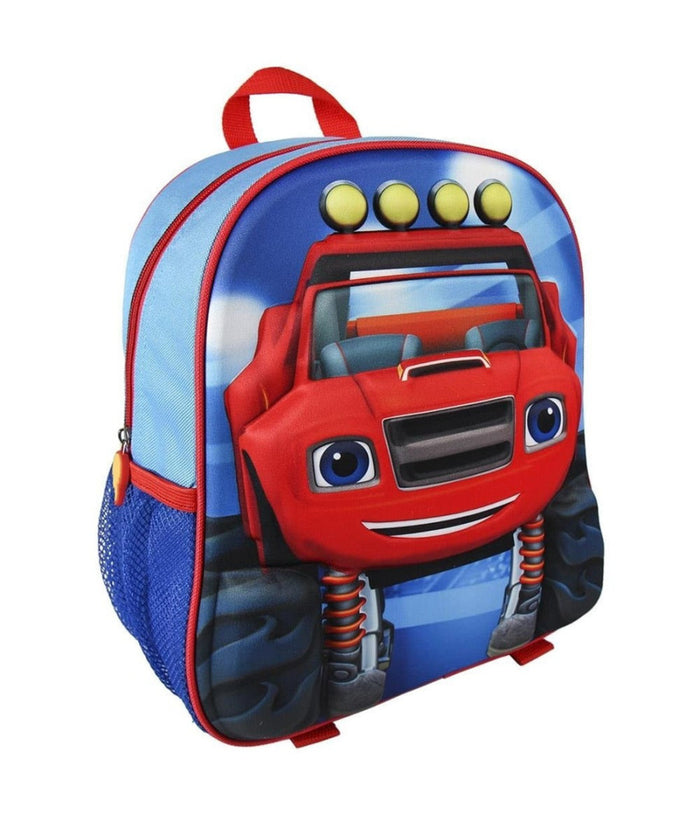 Zaino Zainetto Asilo Blaze 3d Effetto Rilievo 25 X 10 X 31 Cm Scuola         