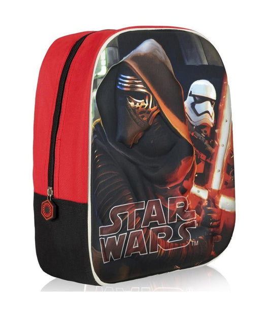 Zaino Zainetto Asilo Star Wars 3d Effetto Rilievo Edizione Scuola         