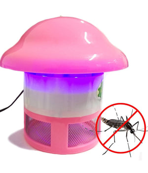 Zanzariera A Forma Di Fungo Kf-835 Con Led Per Attrarre Gli Insetti E Zanzare         