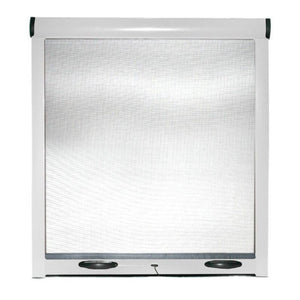 Zanzariera a Rullo in Kit Riducibile Universale per Finestra Verticale Easy-Up Bianca 80X170
