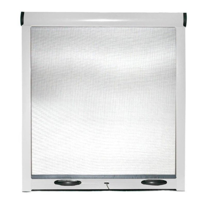 Zanzariera a Rullo in Kit Riducibile Universale per Finestra Verticale Easy-Up Bianca 80X170