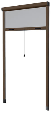 Zanzariera Avvolgibile Verticale cm 140 x 170 marrone Con Frizione