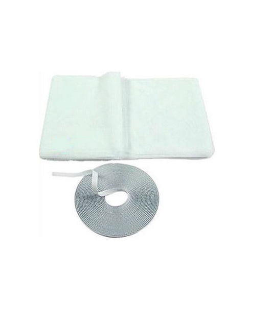 Zanzariera Bianca In Poliestere Per Porta E Finestra 130x150cm Anti Zanzare Casa         