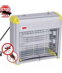 Zanzariera Elettrica 12w (2x6w) Tubi Neon Raggi Uv Per Casa Giardino 220v 50hz         