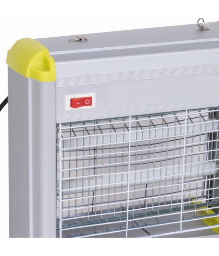 Zanzariera Elettrica 12w (2x6w) Tubi Neon Raggi Uv Per Casa Giardino 220v 50hz         