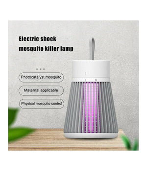 Zanzariera Elettrica Led Repellente Da Campeggio Anti Zanzare Con Filo Usb         