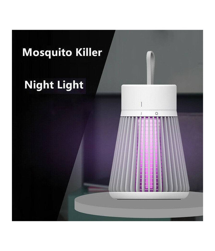 Zanzariera Elettrica Led Repellente Da Campeggio Anti Zanzare Con Filo Usb         