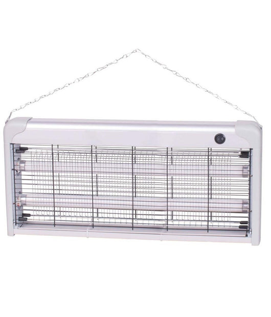 Zanzariera Elettrica Slim Anti Zanzare Mosche 2 Lampade Uv Led 30w 50 X 26 X 6cm         