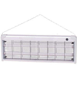 Zanzariera Elettrica Slim Anti Zanzare Mosche 2 Lampade Uv Led 40w 65 X 26 X 6cm         
