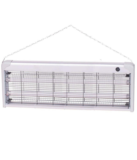 Zanzariera Elettrica Slim Anti Zanzare Mosche 2 Lampade Uv Led 40w 65 X 26 X 6cm         