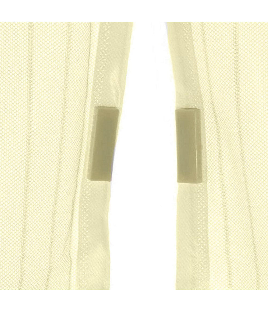 Zanzariera Magnetica 120 X 240 Cm Beige Universale 18 Magneti Tenda Per Porte         