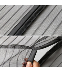 Zanzariera Magnetica Per Porte 140 X 240 Cm Universale Nera Tenda Zanzariera         