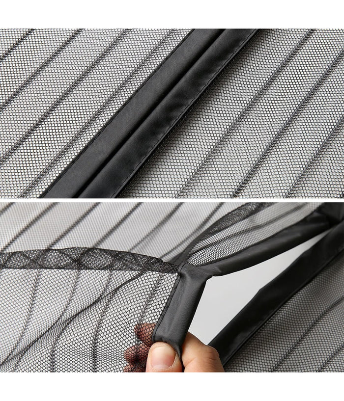 Zanzariera Magnetica Per Porte 140 X 240 Cm Universale Nera Tenda Zanzariera         