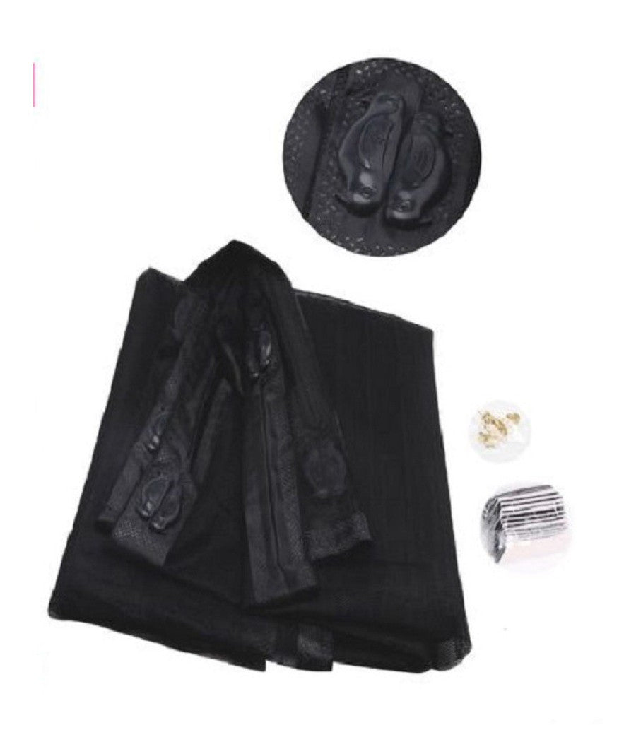 Zanzariera Magnetica Per Porte 150x250cm Nera Tenda Balcone Terrazzo Porta 12773         