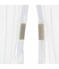 Zanzariera Magnetica Universale 140 X 240 Cm Bianca 18 Magneti Tenda Per Porta         
