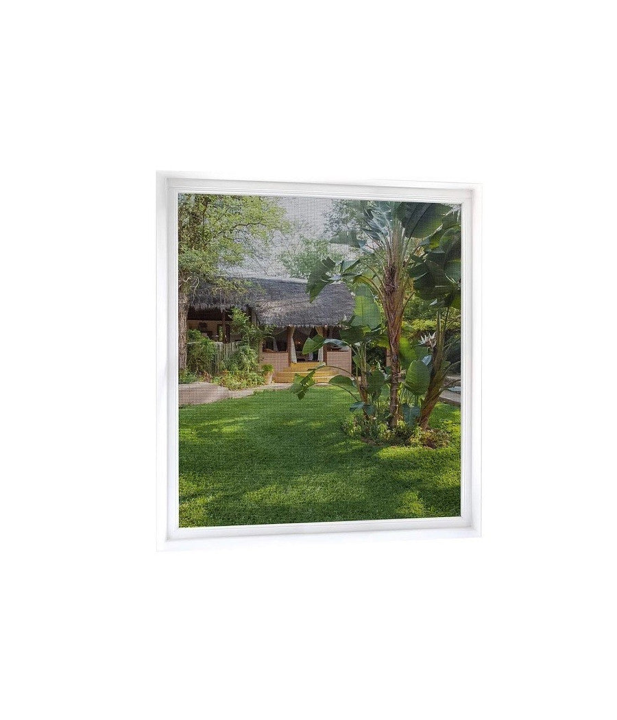 Zanzariera Universale Finestra Nera Adesiva Con Velcro 150 X 250cm Insetti 12924         