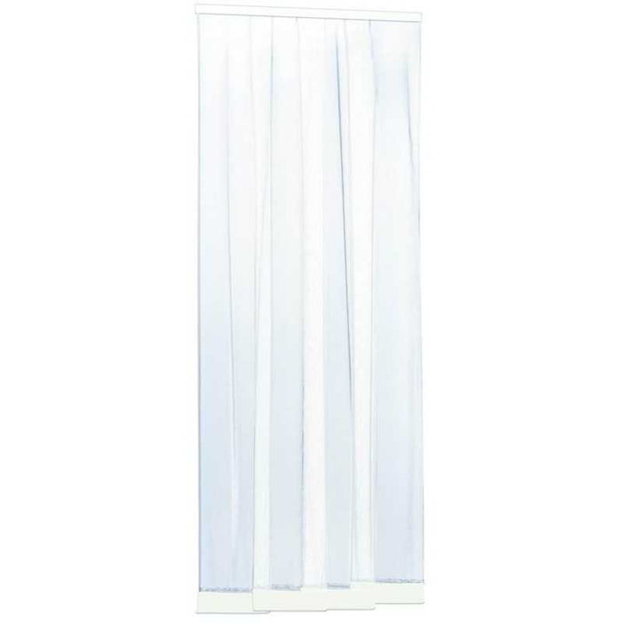 Zanzariere a Strisce Vigor 4 Bandelle Bianca Cm.100X250