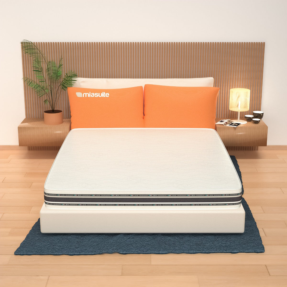 Materasso 165x190, Alto 30 cm - Matrimoniale, Memory, Sfoderabile, in Bayscent | Cabrio