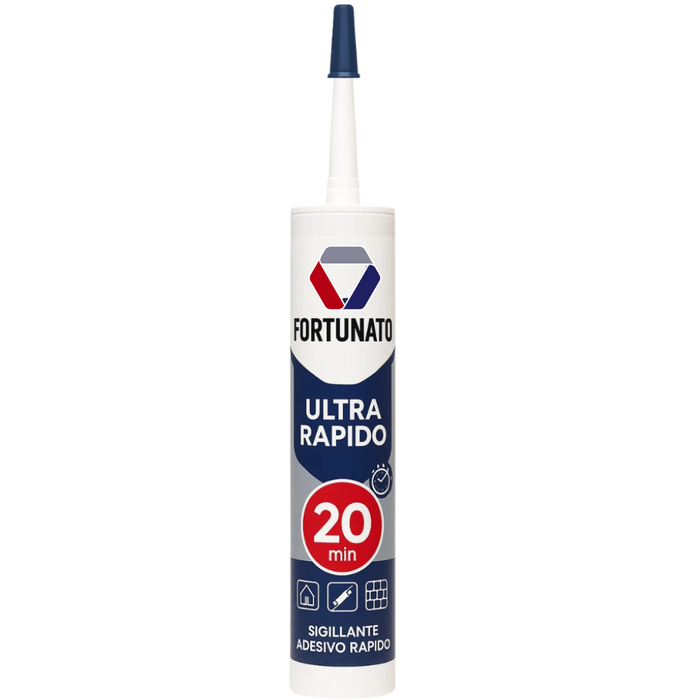 Fortunato silicone acrilico verniciabile bianco impermeabilizzante 310 ml
