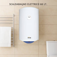 Ferroli calypso scaldabagno verticale elettrico garanzia 2 anni classe energetica c *** capacità 80 litri, confezione 1