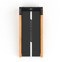 Zenith - Tapis Roulant Salvaspazio con inclinazione fissa 2,5HP max 6 Km/h con Display LCD e Altoparlanti Bluetooth