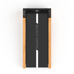 Zenith - Tapis Roulant Salvaspazio con inclinazione fissa 2,5HP max 6 Km/h con Display LCD e Altoparlanti Bluetooth