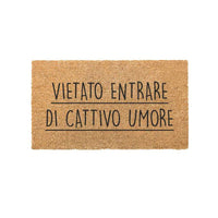Zerbino Cocco/Pvc Vietato Entrare Cm 40X70 Xtra