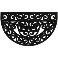 Zerbino Iron Gomma Mezzaluna Nero 45X 75 Ladydoc 04069