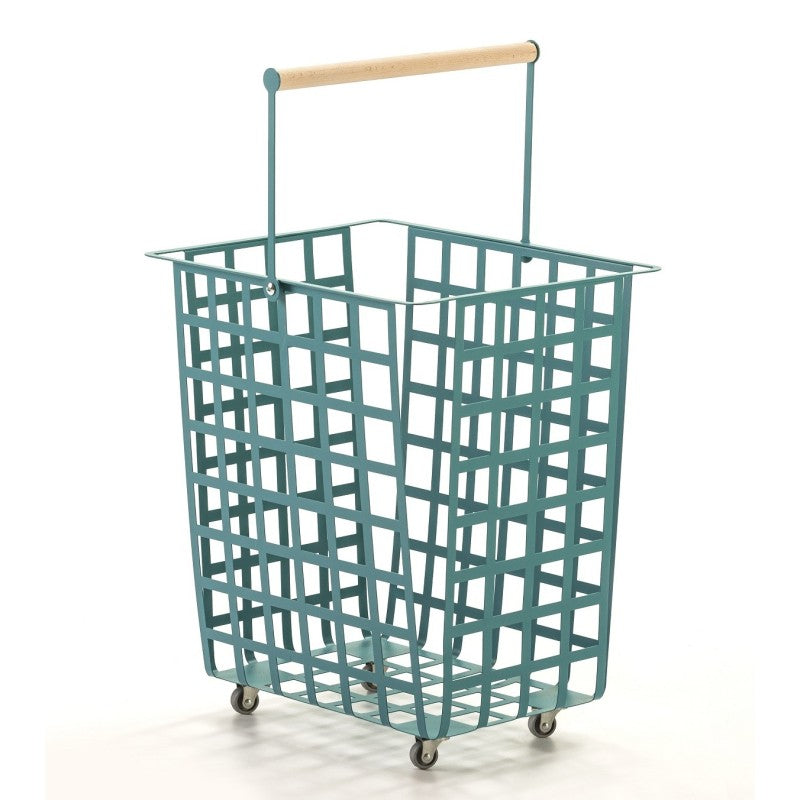 ZESTAS - Set di 2 cesti - misura grande, celeste