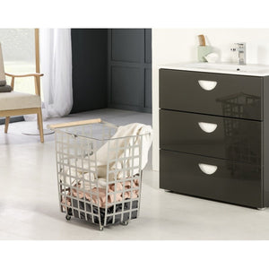 ZESTAS - Set di 2 cesti - misura grande, grigio