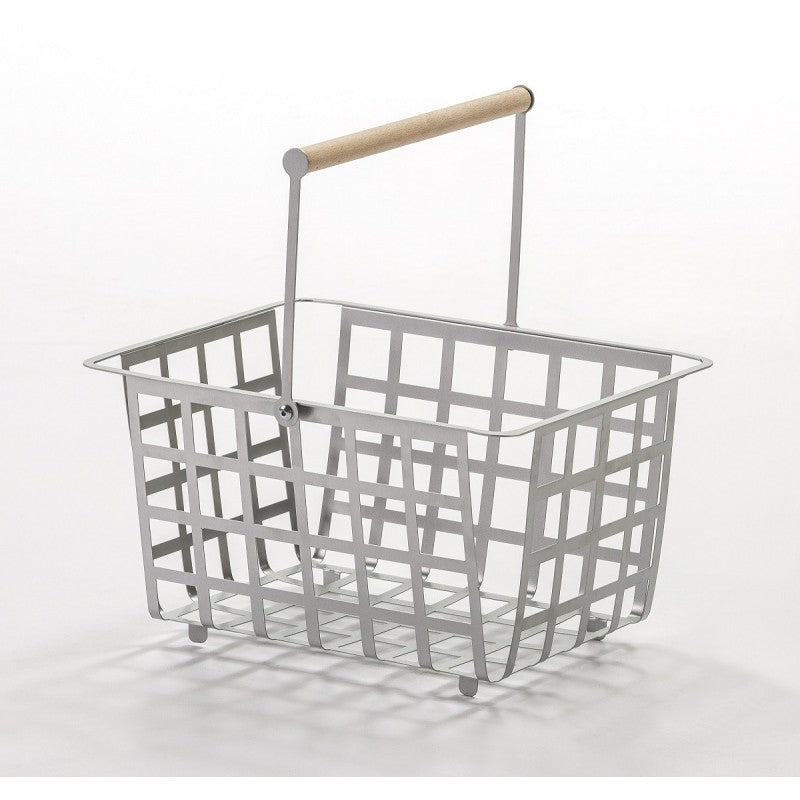 ZESTAS - Set di 2 cestini - semi grandi dimensioni, grigio