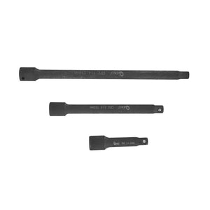 SET 9PZ PROLUNGHE BUSSOLE AD IMPATTO A PERCUSSIONE 1/4" - 3/8" - 1/2" CrV GEKO G10531