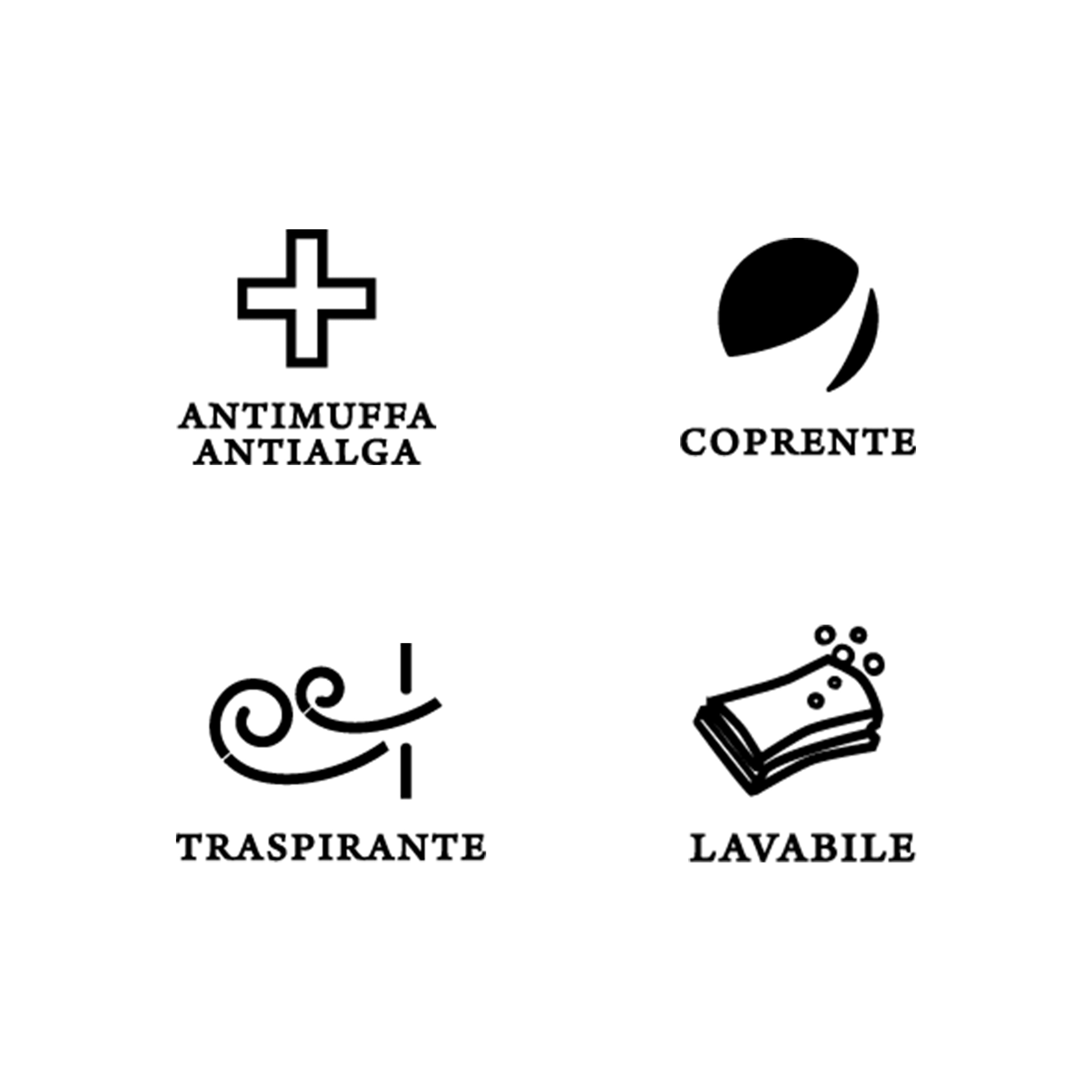 Idropittura antimuffa lavabile fermamuffa plus traspirante bianco litri 13