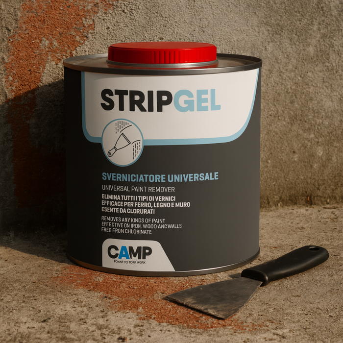 Stripgel sverniciatore in gel esente da clorurati per ferro legno e muro 750 ml