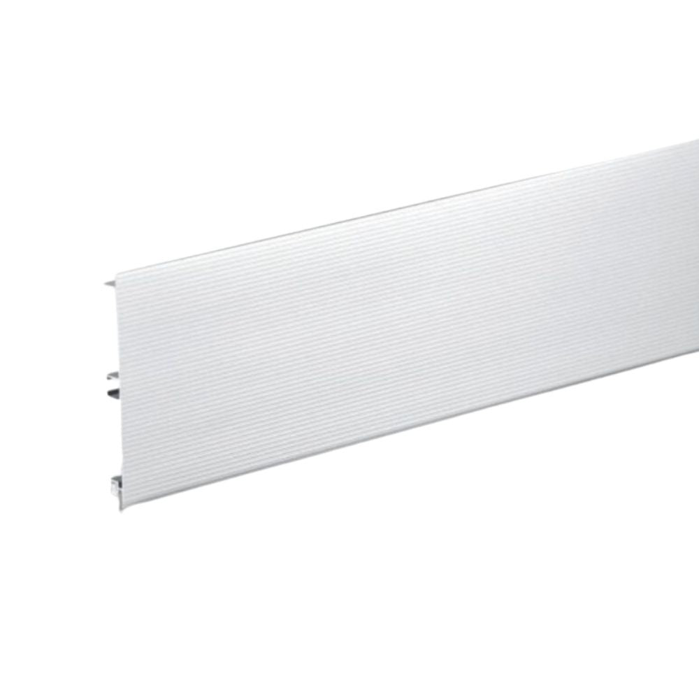 Zoccolo per cucina mille righe H15 alluminio 4 mt ZOCC1000H15AL