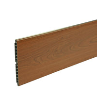 Zoccolo per cucina PVC colore noce vivaldi H15 4 mt ZOCCH15104