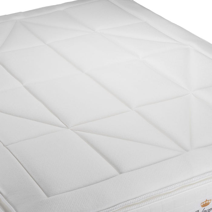 Materasso 200x200 cm a molle insacchettate e memory foam - George V