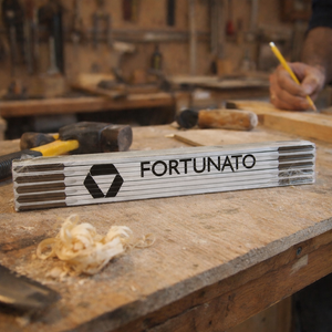 Doppiometro in legno 2 metri per misurazioni precise