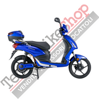 Bicicletta Elettrica Scooter Z-TECH  ZT-09-TDC 1000W 20Ah 48V Batteria Piombo-Blu