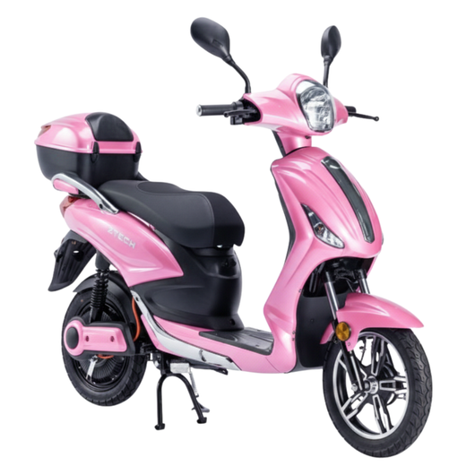 Bici Elettrica Scooter Z-TECH ZT-09-TAL  12 Ah 250W 48V Batteria Litio-Rosa Mat