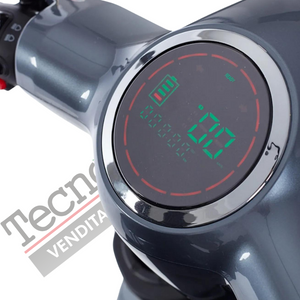 Scooter Elettrico Z-TECH ZT-15-Q FASTER  4 Ruote per Disabili e Anziani -Grigio